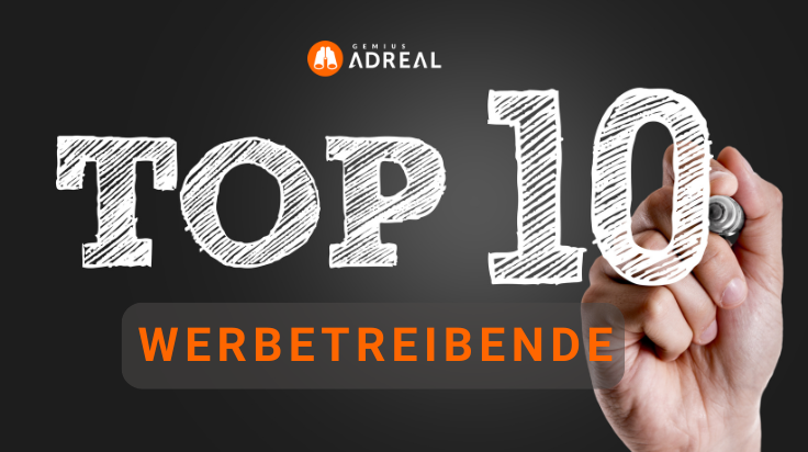 #gemiusAdReal TOP 10 advertisers in Germany in February